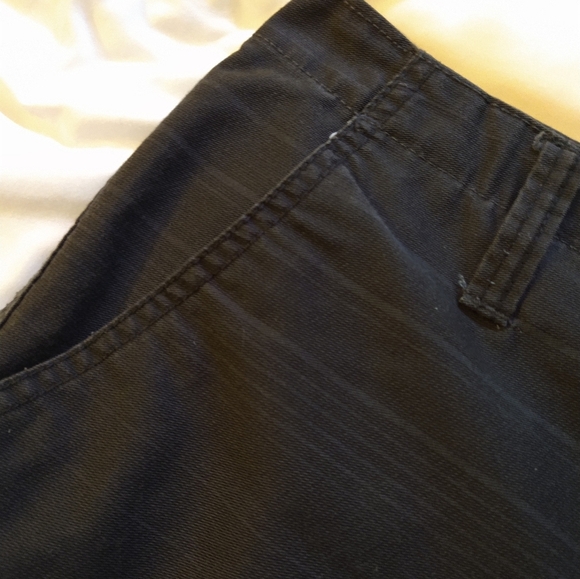 Size 34 men's classic flat front dark blue stripe short - Picture 4 of 15